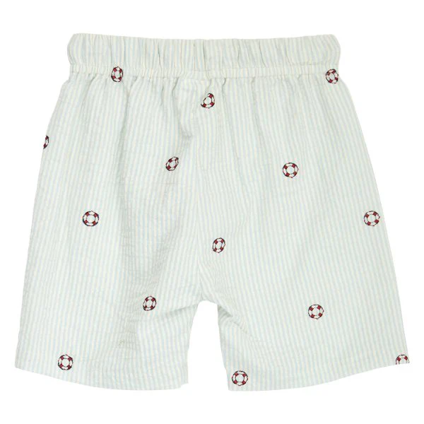Seersucker Stripe Shorts - Lifebuoy by Musli - Image 3