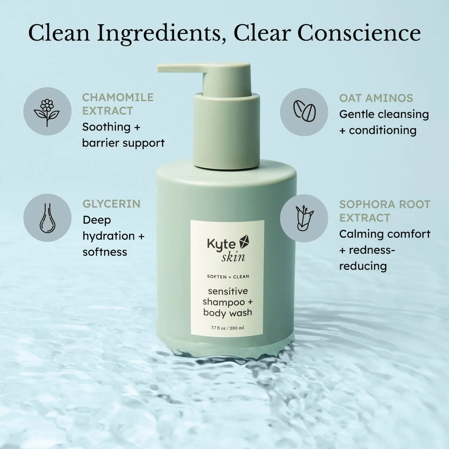 Sensitive Shampoo and Body Wash by Kyte Baby - Image 4