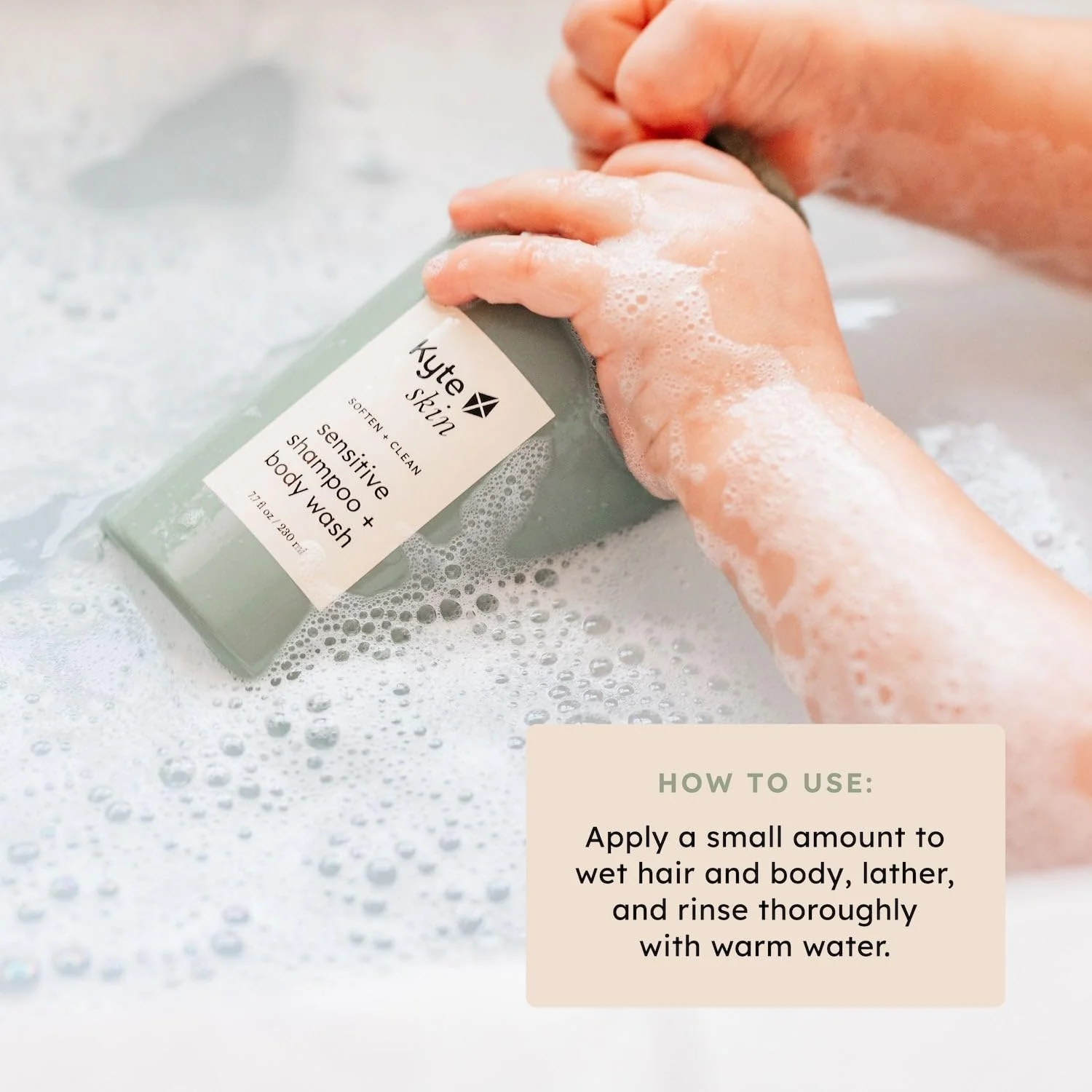 Sensitive Shampoo and Body Wash by Kyte Baby - Image 5