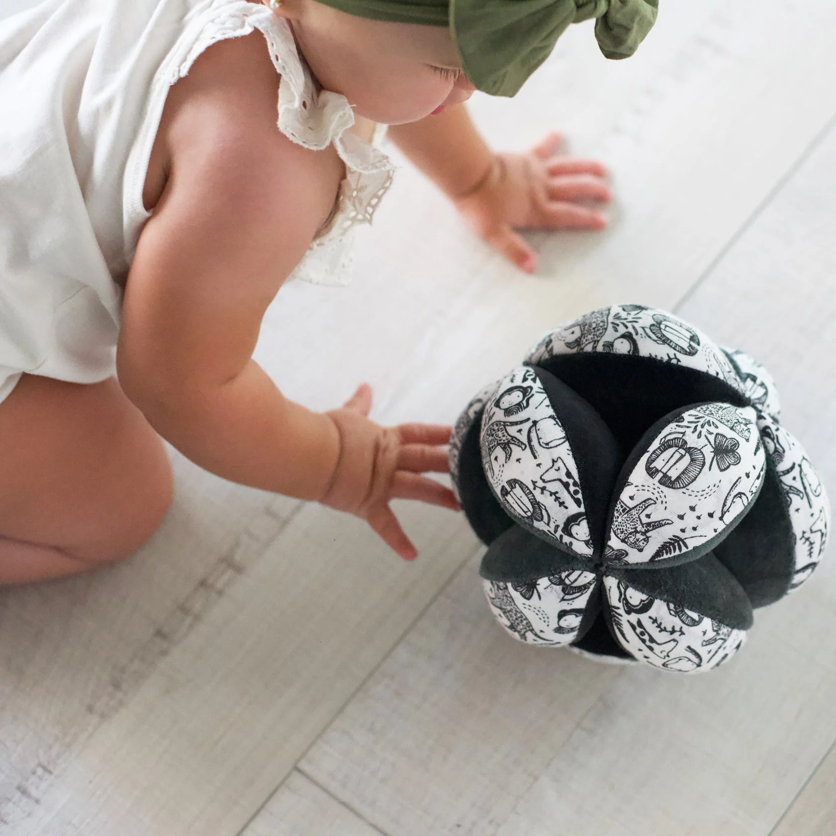 Sensory Clutch Ball - Wild by Wee Gallery - Image 2