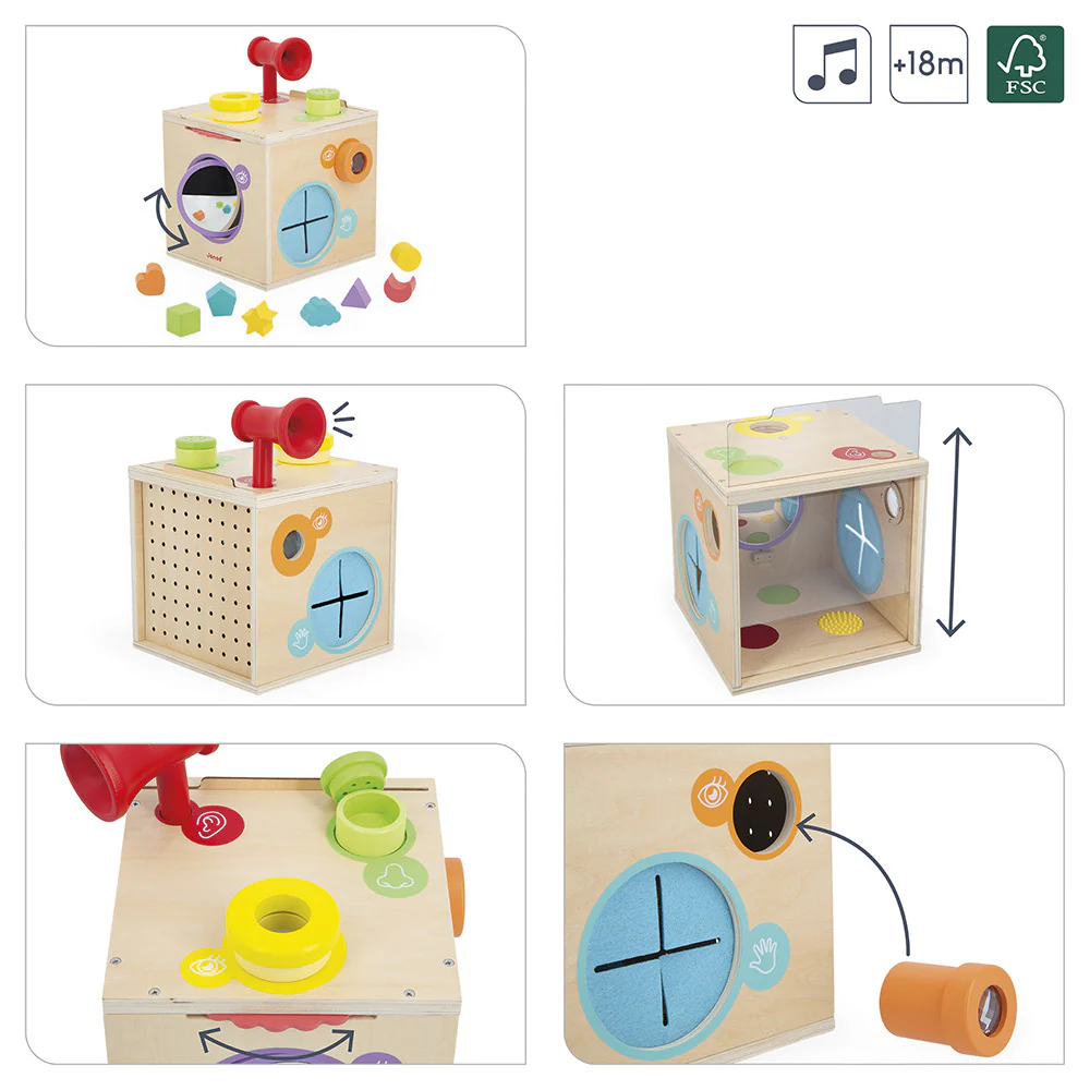Sensory Multi Activity Discovery Box by Janod - Image 5