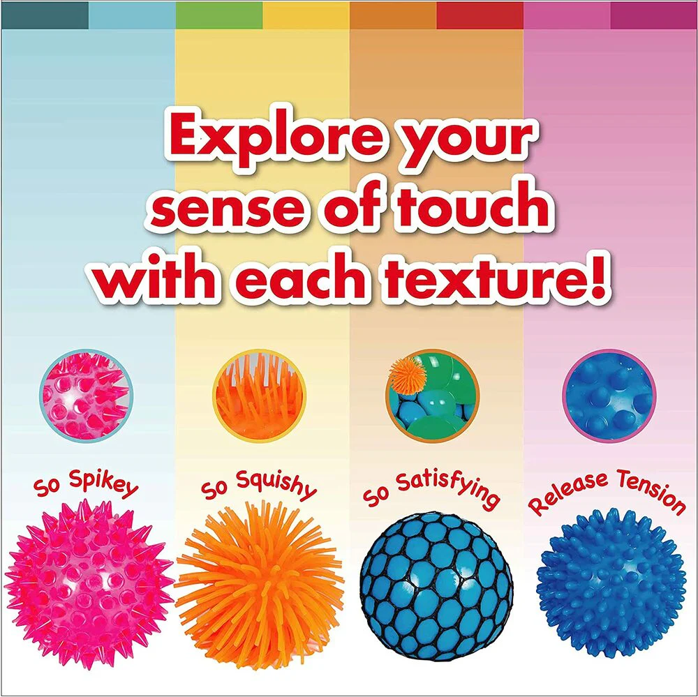 Sensory Stress Balls - 4 Pack by Be Amazing Toys - Image 4