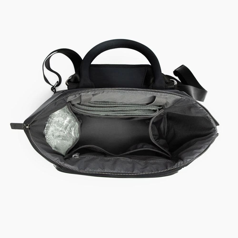 Seoul Diaper Bag - Ebony by Freshly Picked - Image 4
