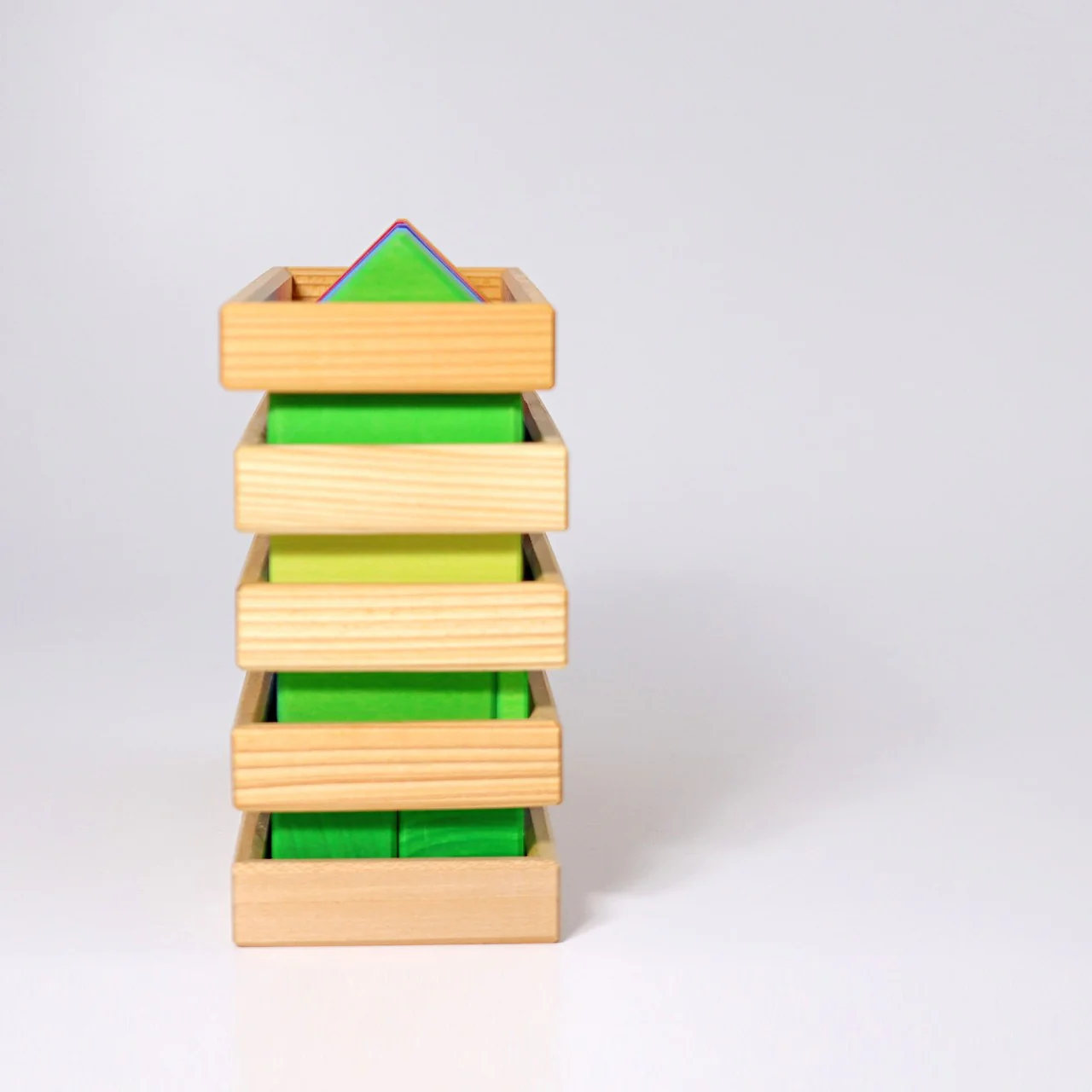 Shapes And Colors Wooden Blocks by Grimm's - Image 11