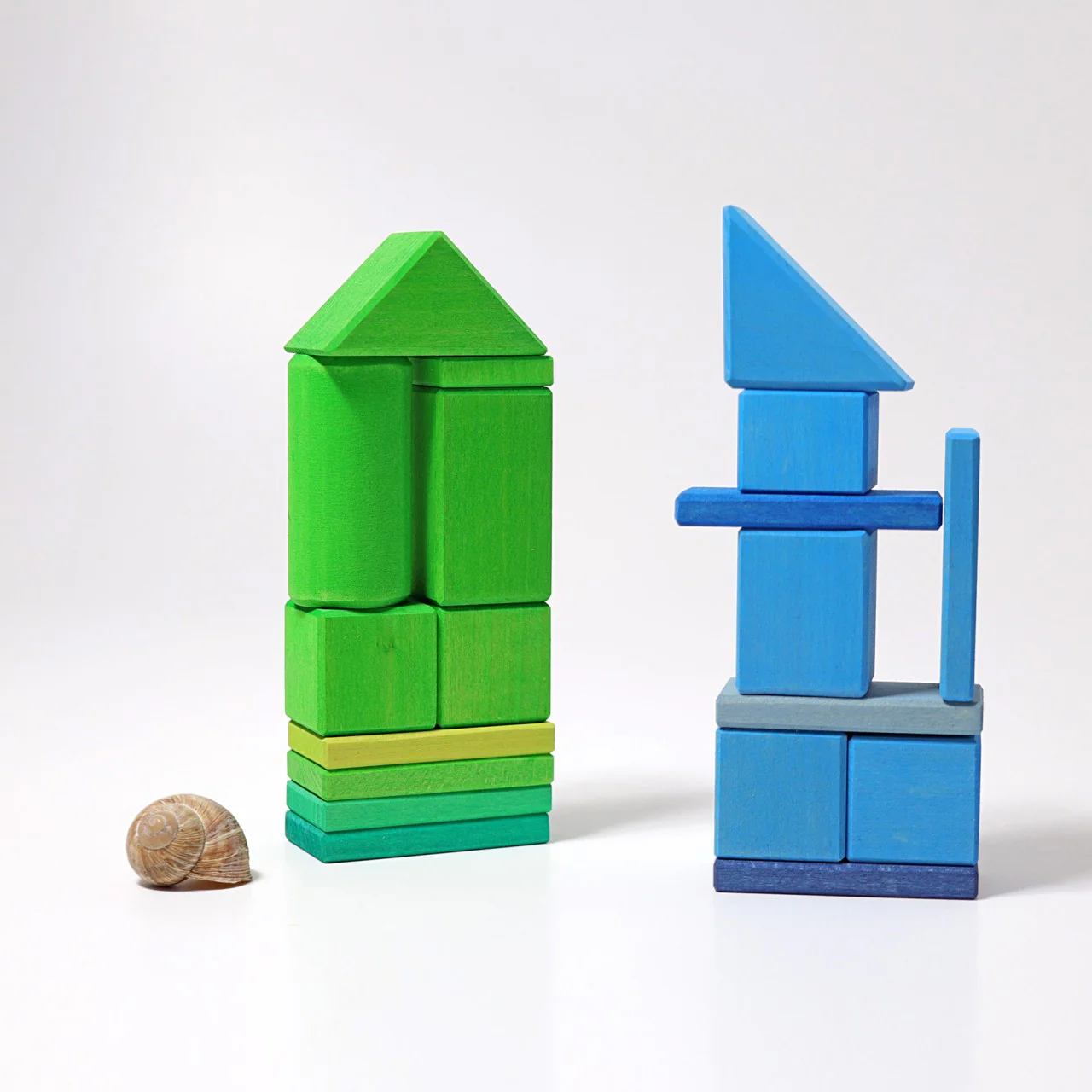 Shapes And Colors Wooden Blocks by Grimm's - Image 8
