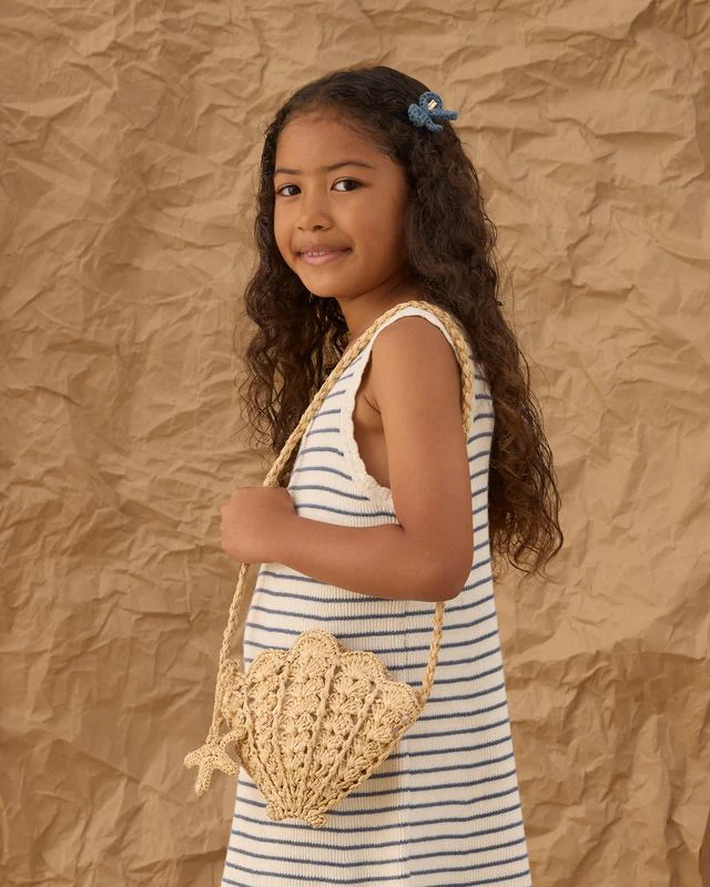 Shell Purse - Straw by Rylee + Cru - Image 2