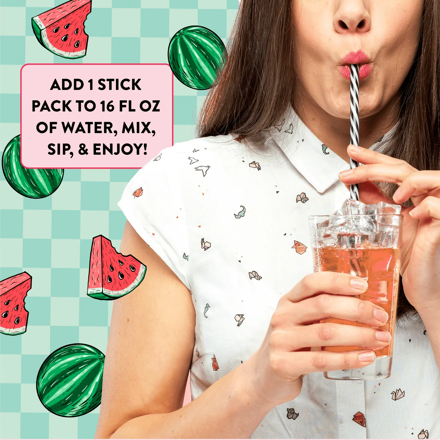She’s Thirsty Coconut Water Electrolyte Mix - Watermelon by Legendairy Milk - Image 2