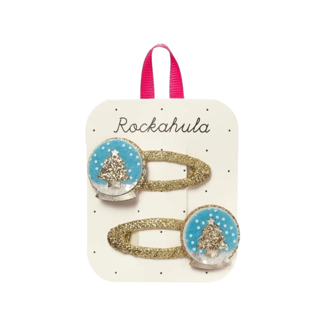 Shimmer Snow Globe Clips by Rockahula Kids - FINAL SALE