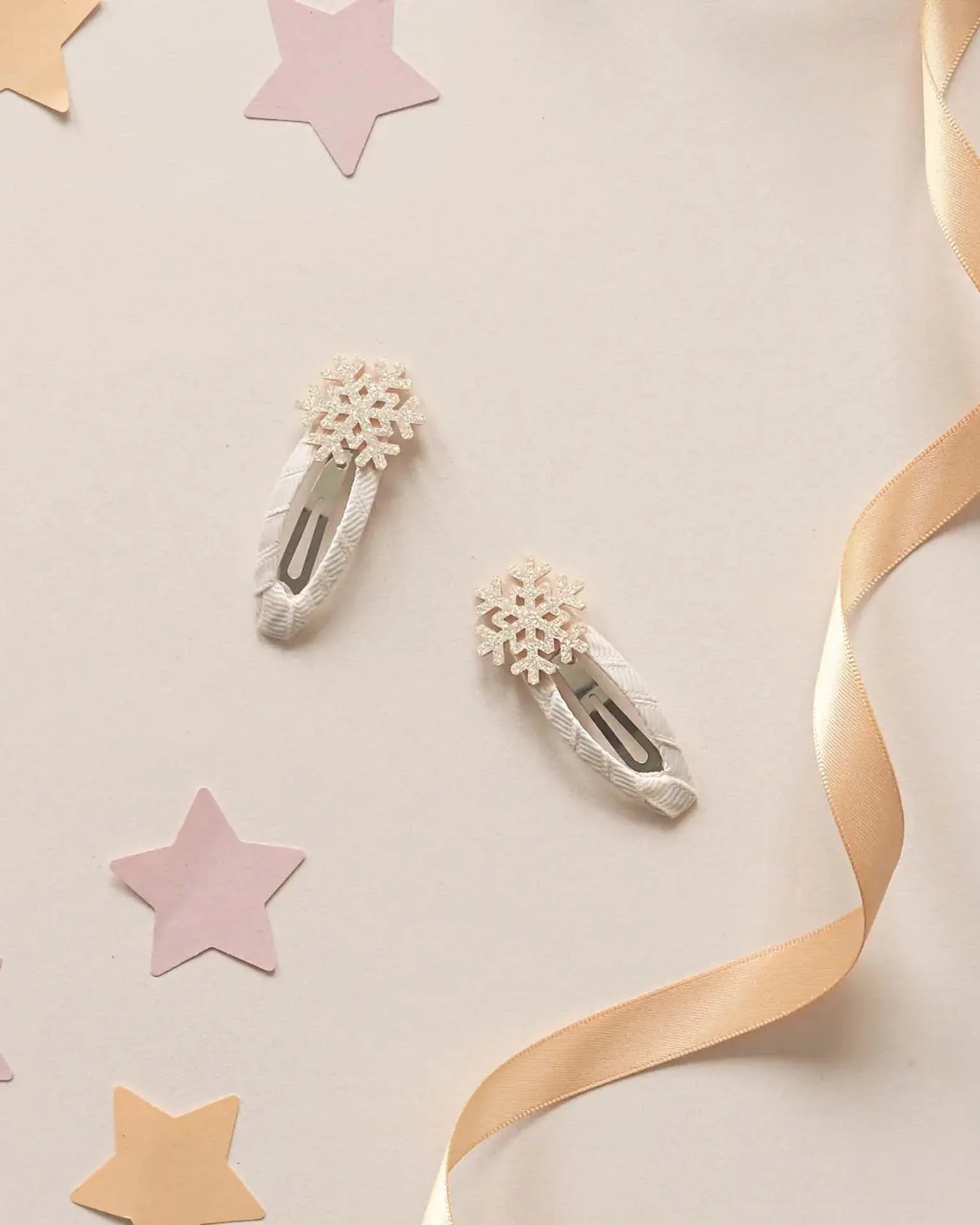 Shimmer Snowflake Clips by Rockahula Kids - Image 2