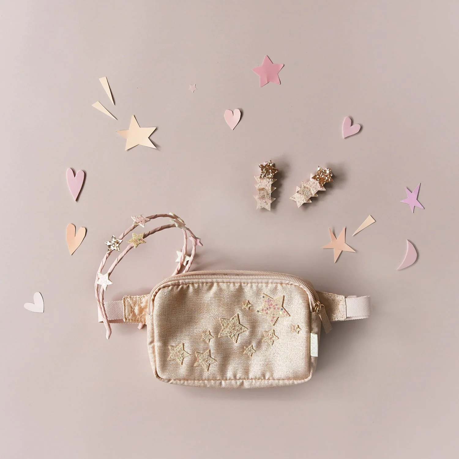 Shimmer Star Double Headband by Rockahula Kids - Image 2