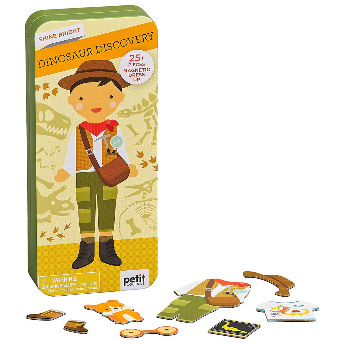 Shine Bright Magnetic Play Set - Dinosaur Discovery by Petit Collage - Image 3