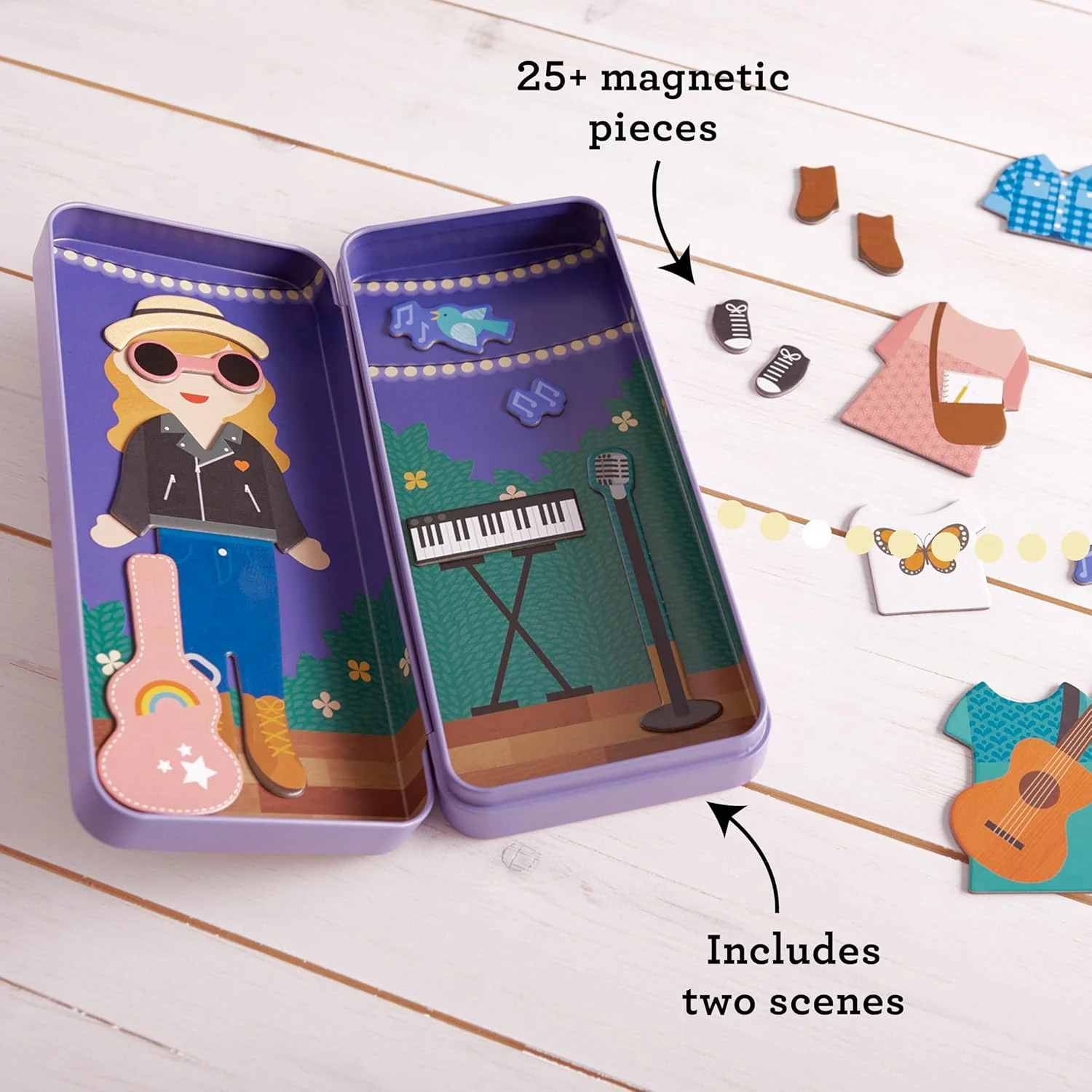 Shine Bright Magnetic Play Set - Music Maker by Petit Collage - Image 5