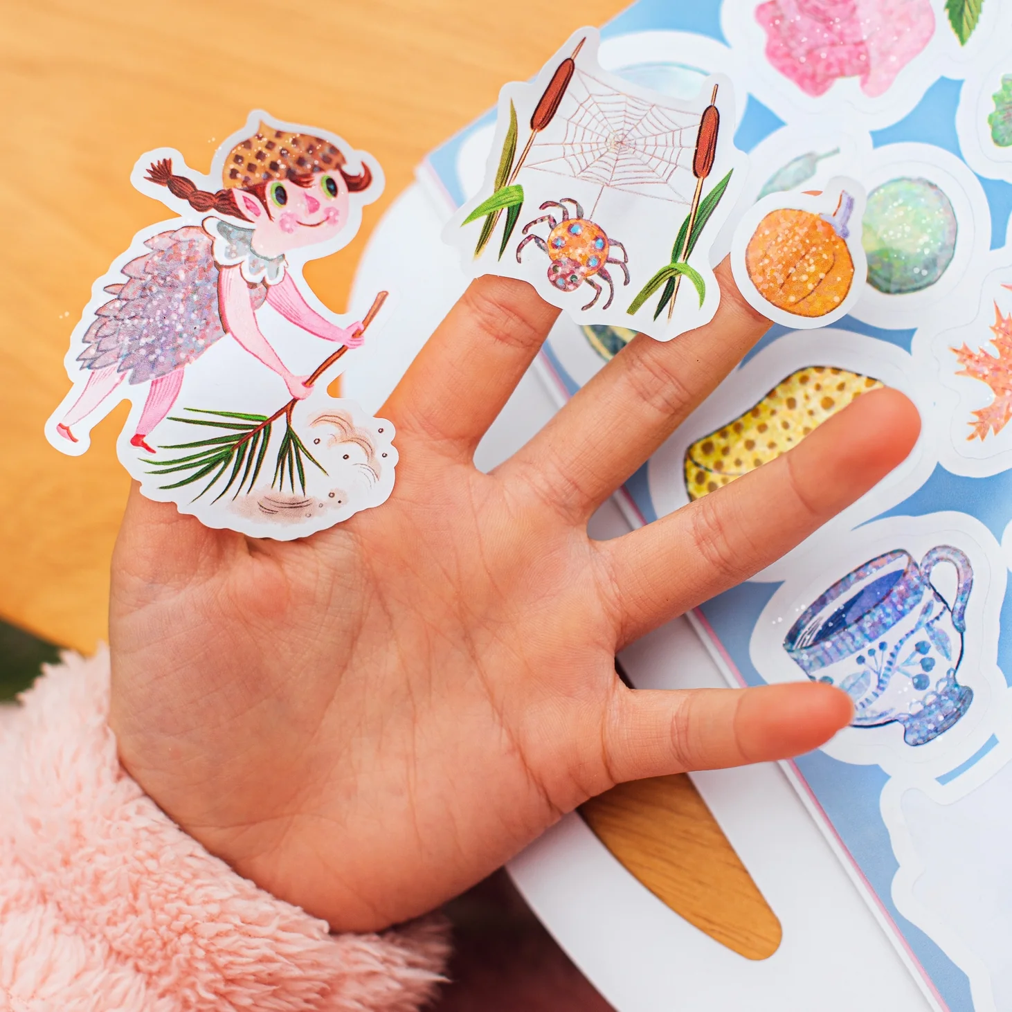 Shiny Stickers - Magical Creatures by Eeboo - Image 3