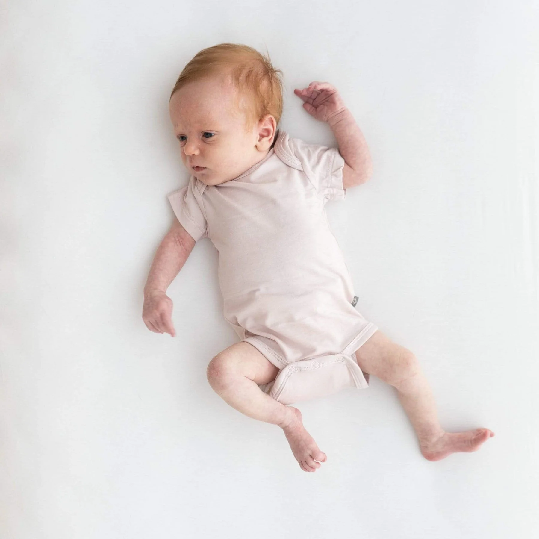 Short Sleeve Bodysuit - Blush by Kyte Baby - Image 3