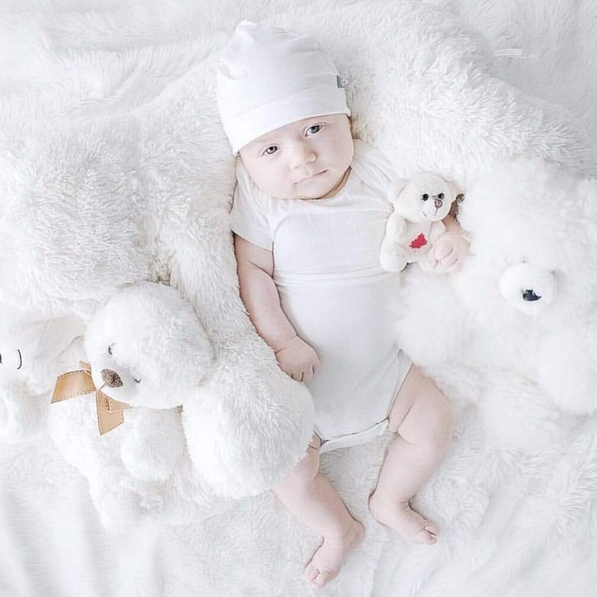 Short Sleeve Bodysuit - Cloud by Kyte Baby - Image 5