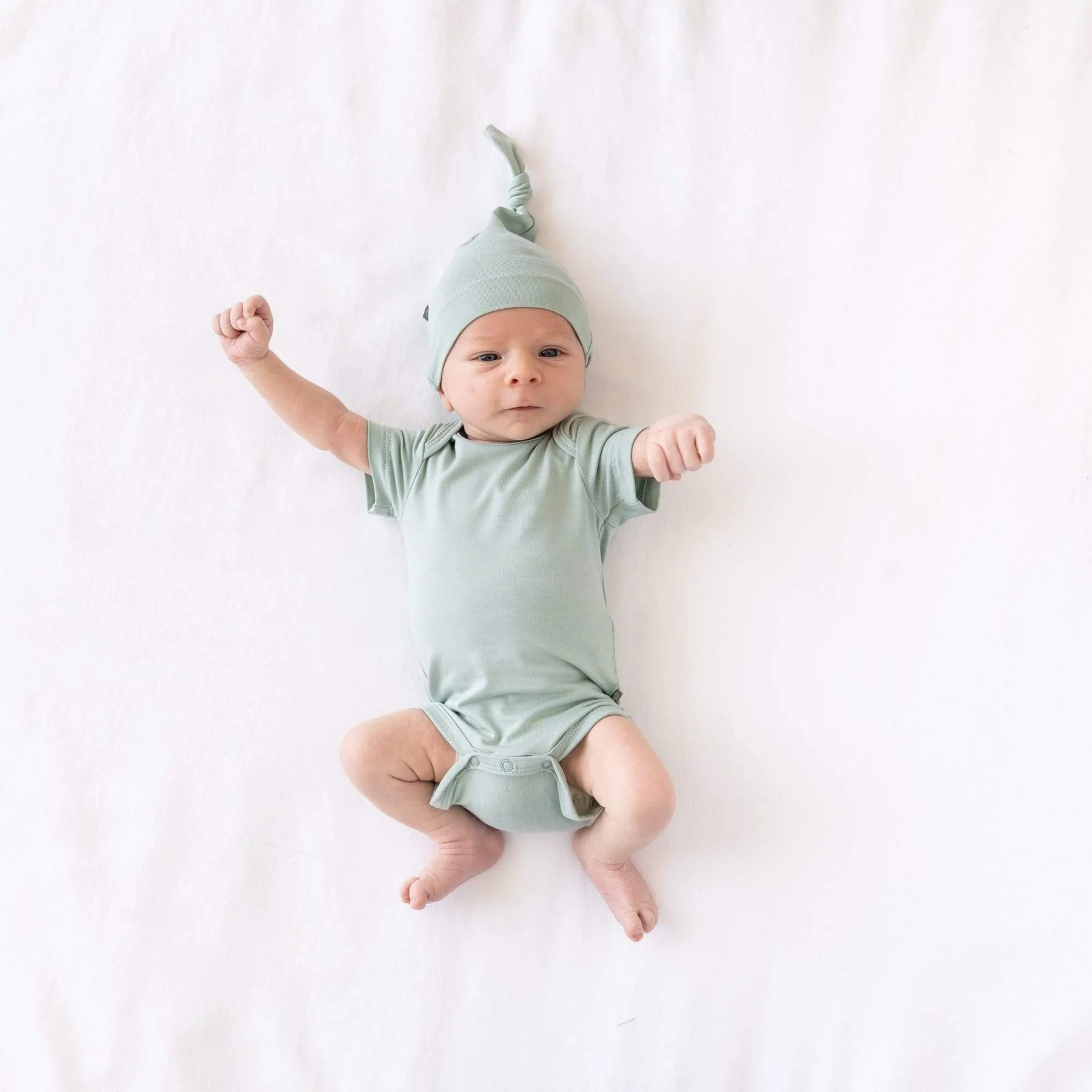 Short Sleeve Bodysuit - Sage by Kyte Baby - Image 2