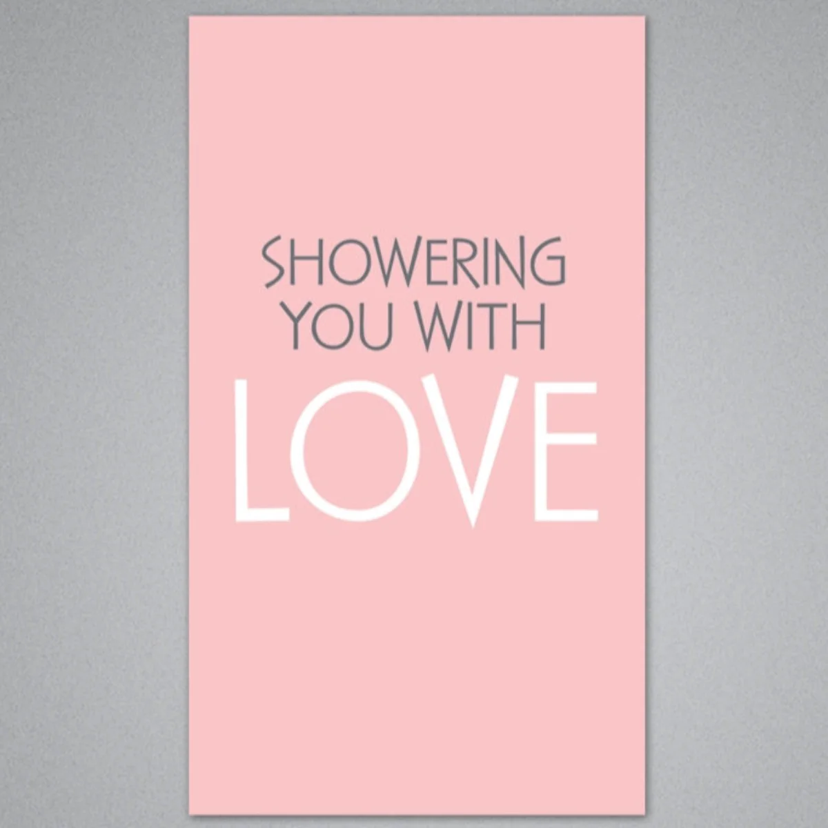 Showering You With Love Enclosure Card by Breathless Paper Co.