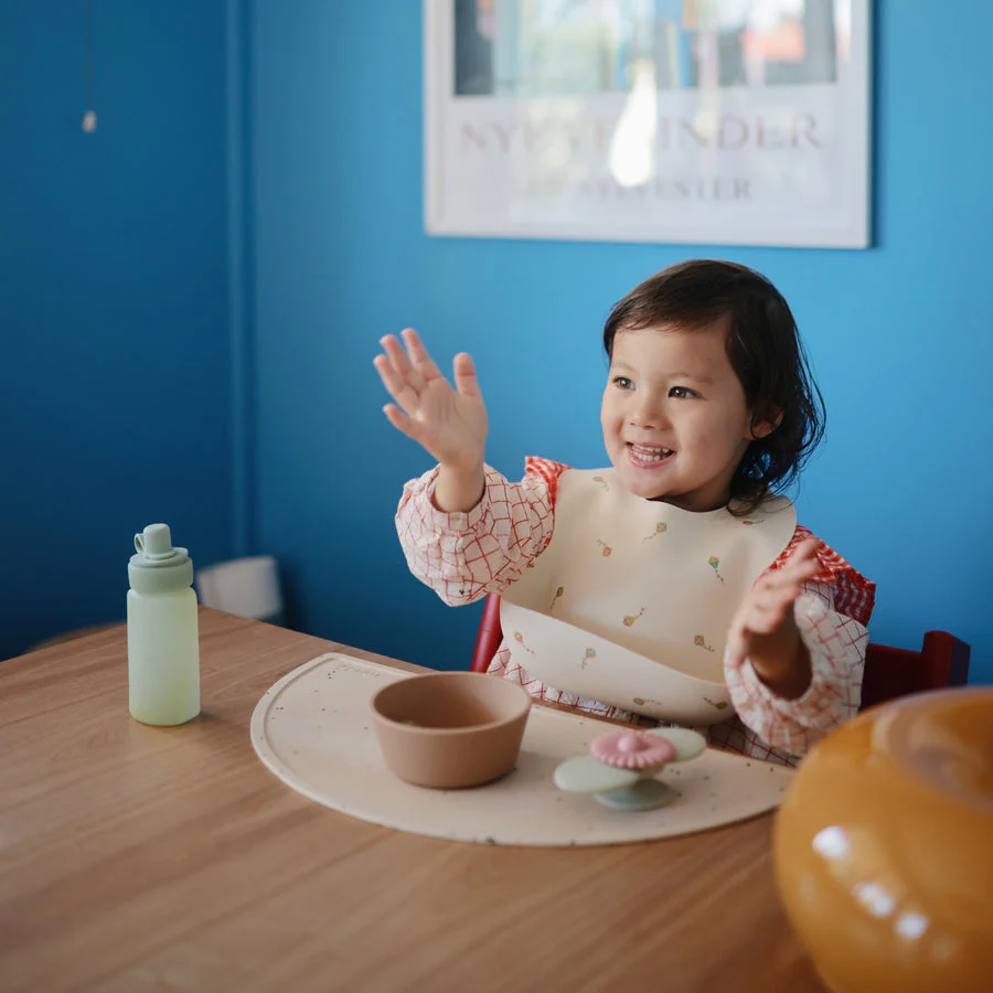 Silicone Baby Bib - Kites by Mushie & Co - Image 2