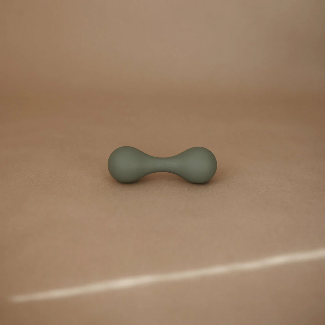 Silicone Baby Rattle Toy - Tradewinds by Mushie & Co - Image 2
