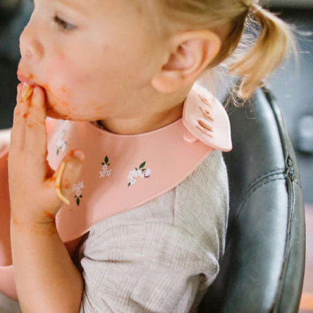 Silicone Bib - French Breakfast by Loulou Lollipop - Image 4