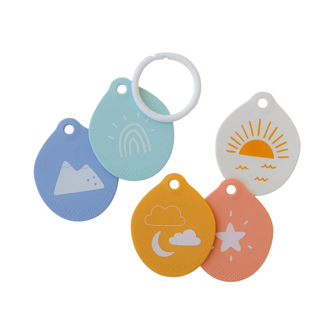 Silicone Flash Cards - Nature by Loulou Lollipop - Image 3