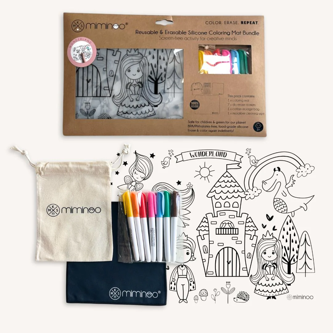 Silicone Reusable Coloring Tablemat by Miminoo - Image 15