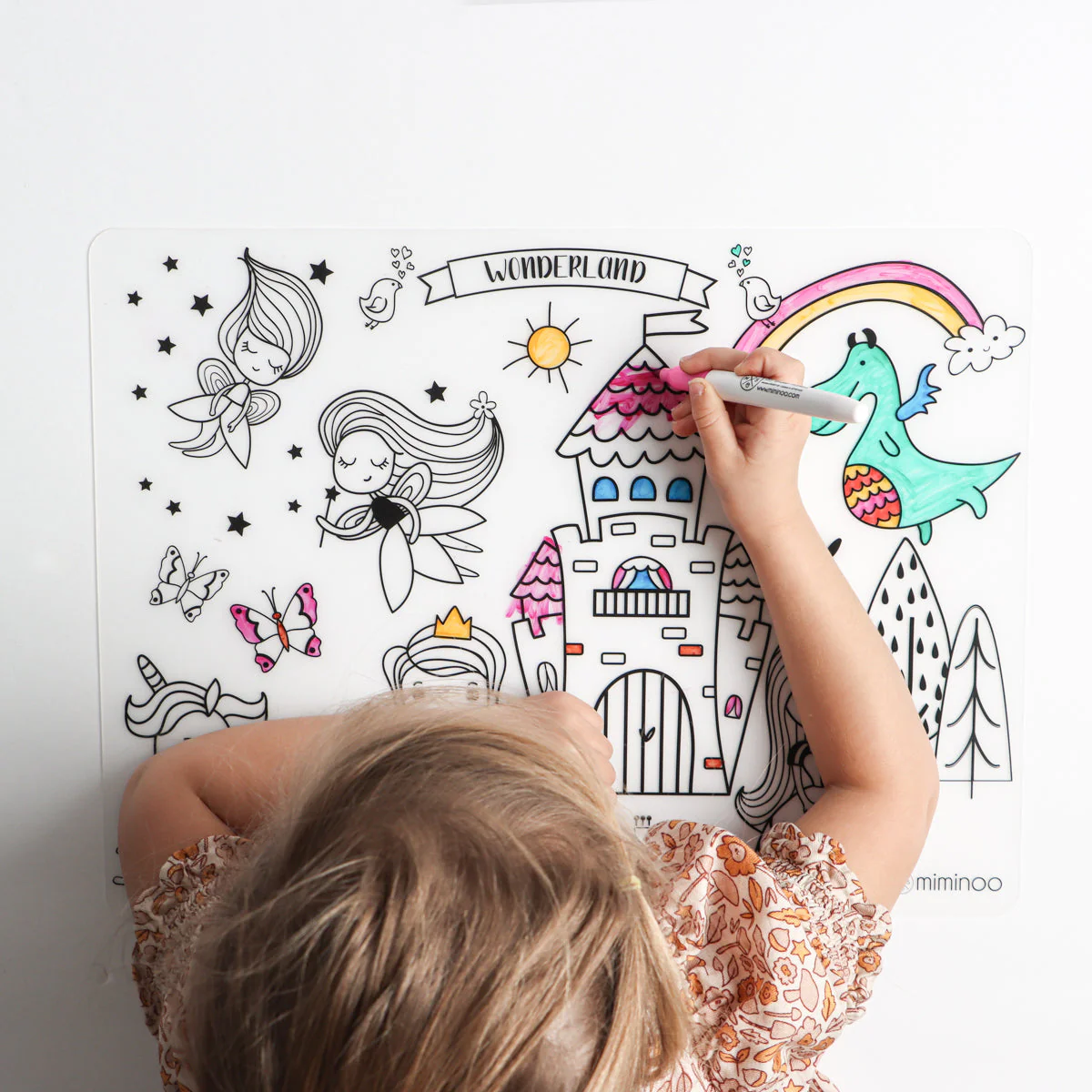 Silicone Reusable Coloring Tablemat by Miminoo - Image 16