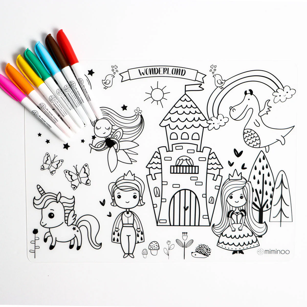 Silicone Reusable Coloring Tablemat by Miminoo - Image 17