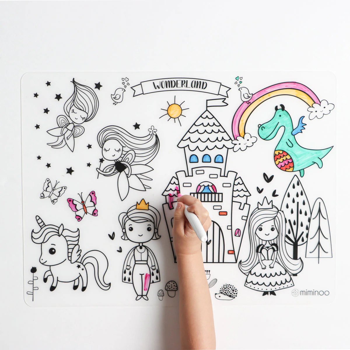 Silicone Reusable Coloring Tablemat by Miminoo - Image 18