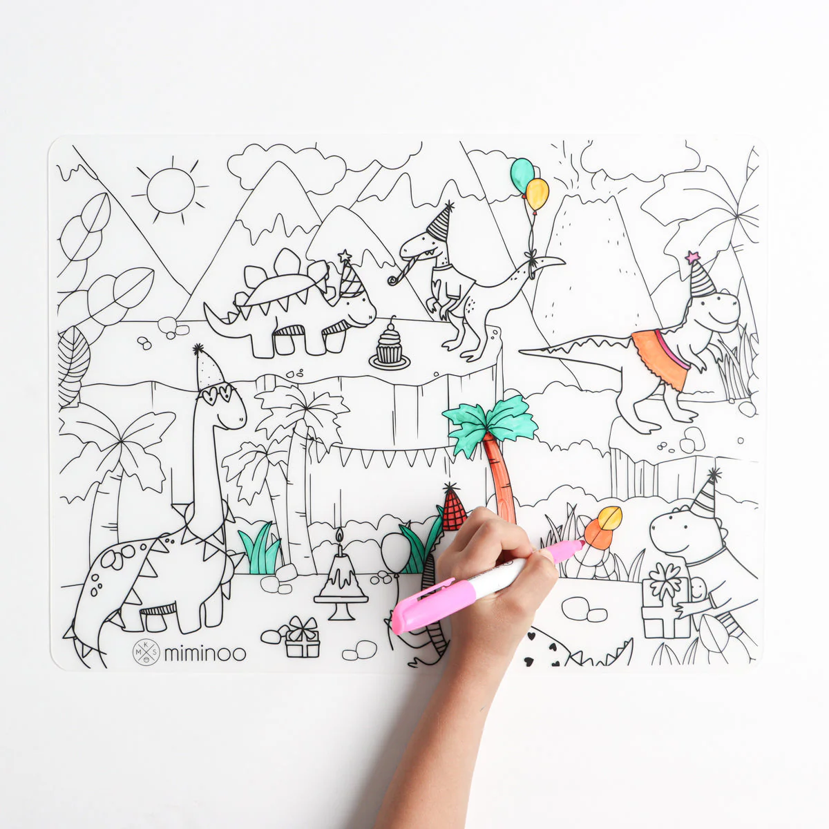 Silicone Reusable Coloring Tablemat by Miminoo - Image 47