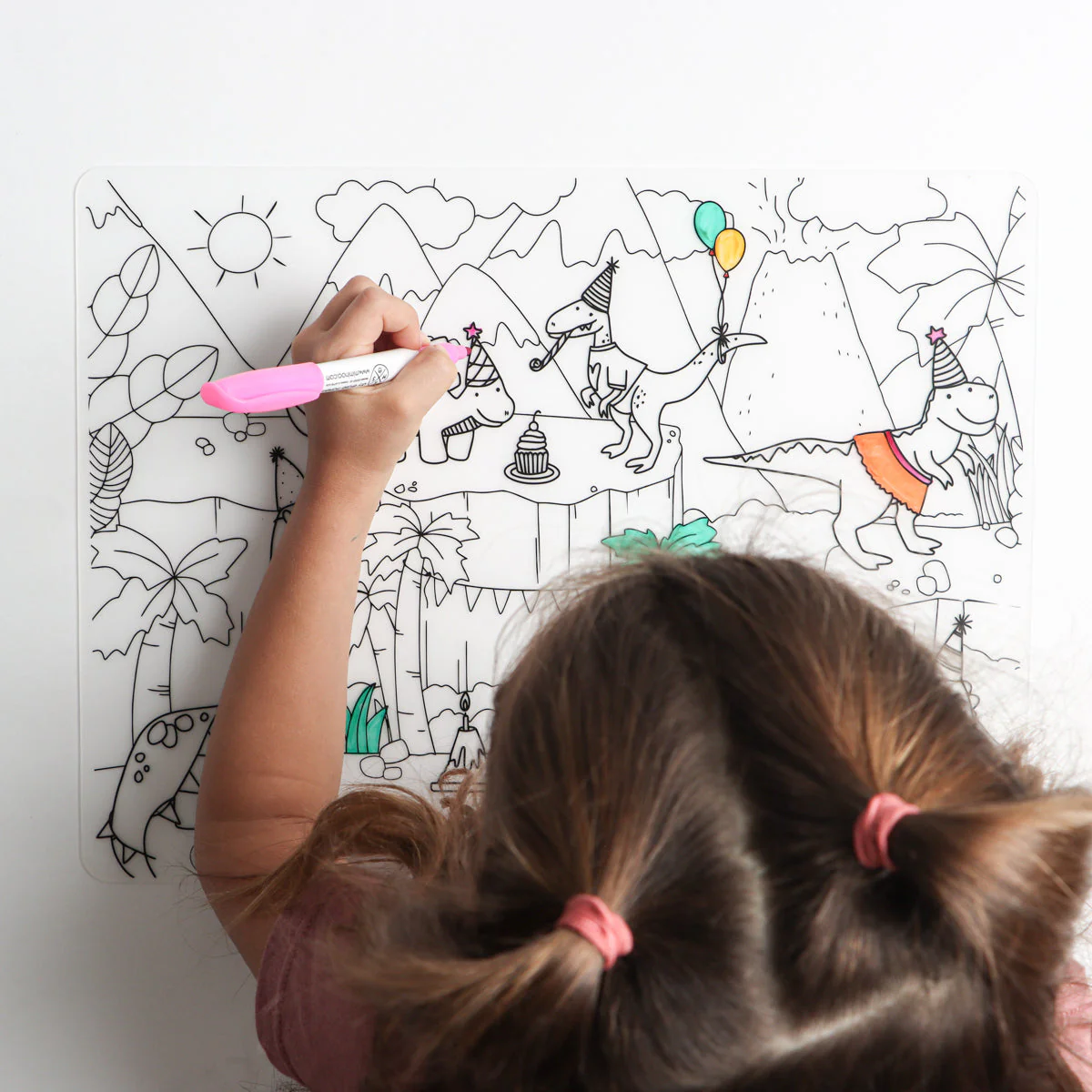 Silicone Reusable Coloring Tablemat by Miminoo - Image 52