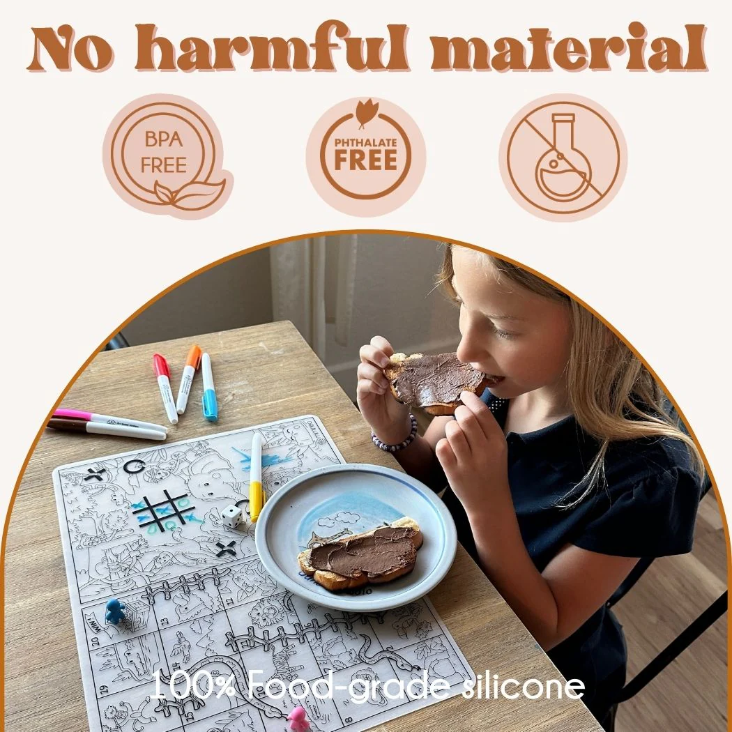 Silicone Reusable Coloring Tablemat by Miminoo - Image 54