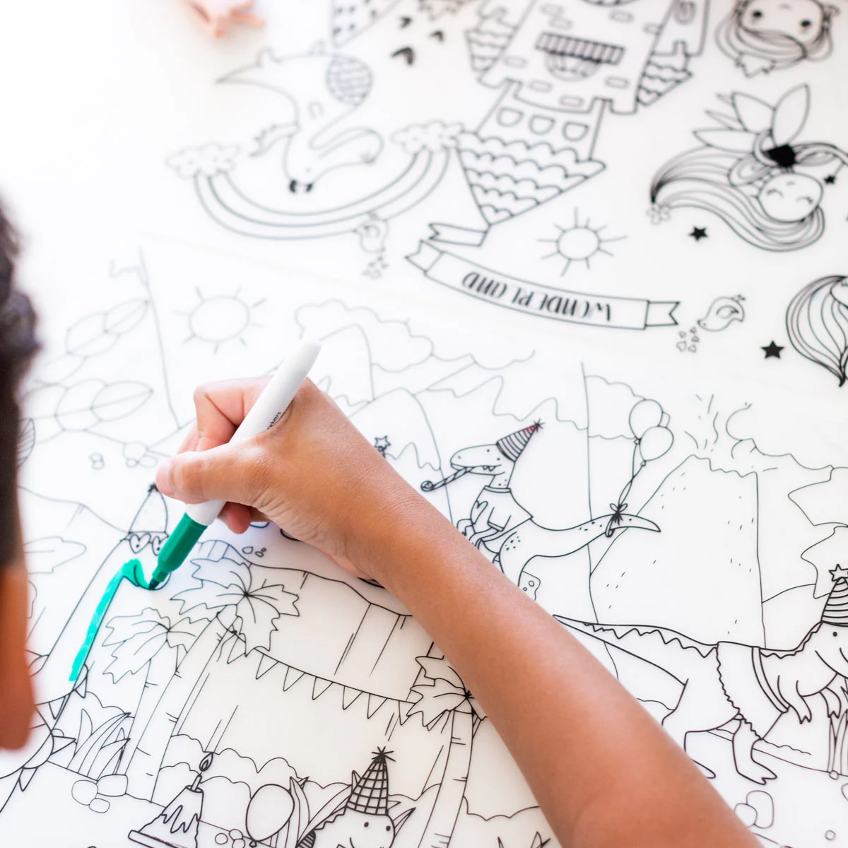 Silicone Reusable Coloring Tablemat by Miminoo - Image 57