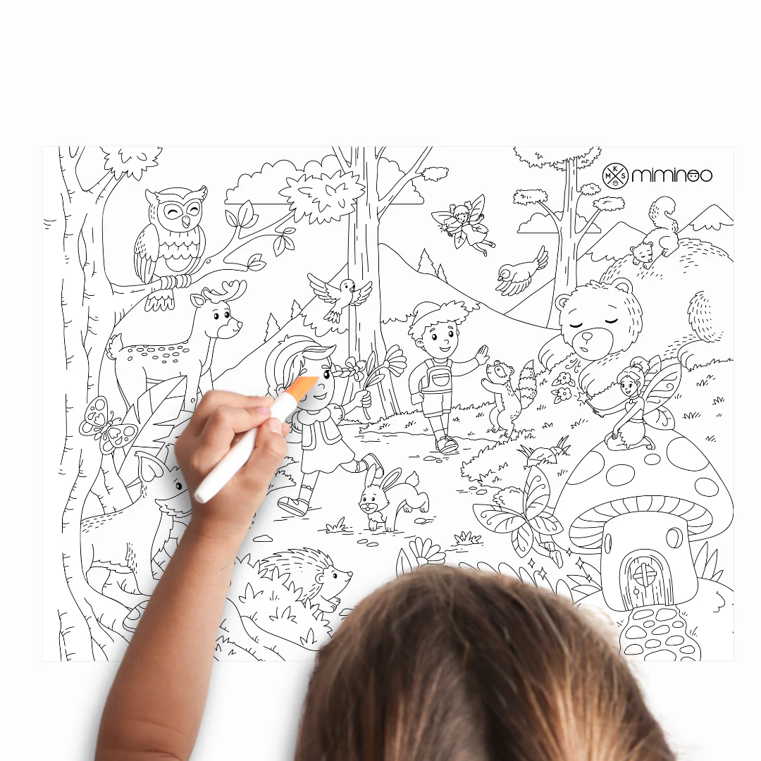 Silicone Reusable Coloring Tablemat by Miminoo - Image 66