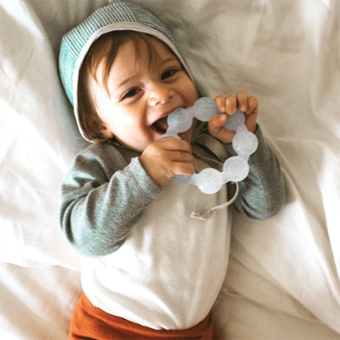 Silicone Ring Teether by Green Sprouts - Image 2