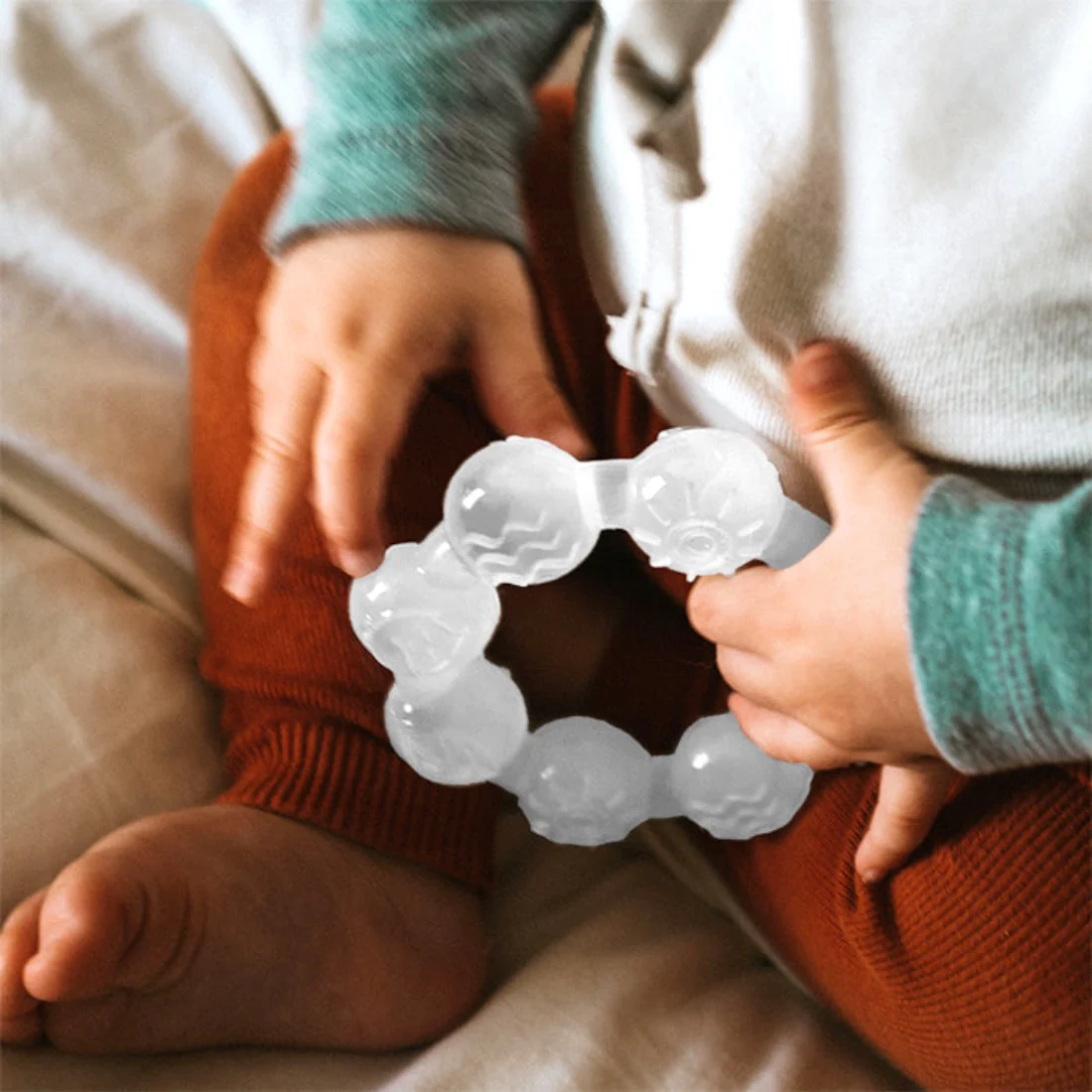 Silicone Ring Teether by Green Sprouts - Image 3