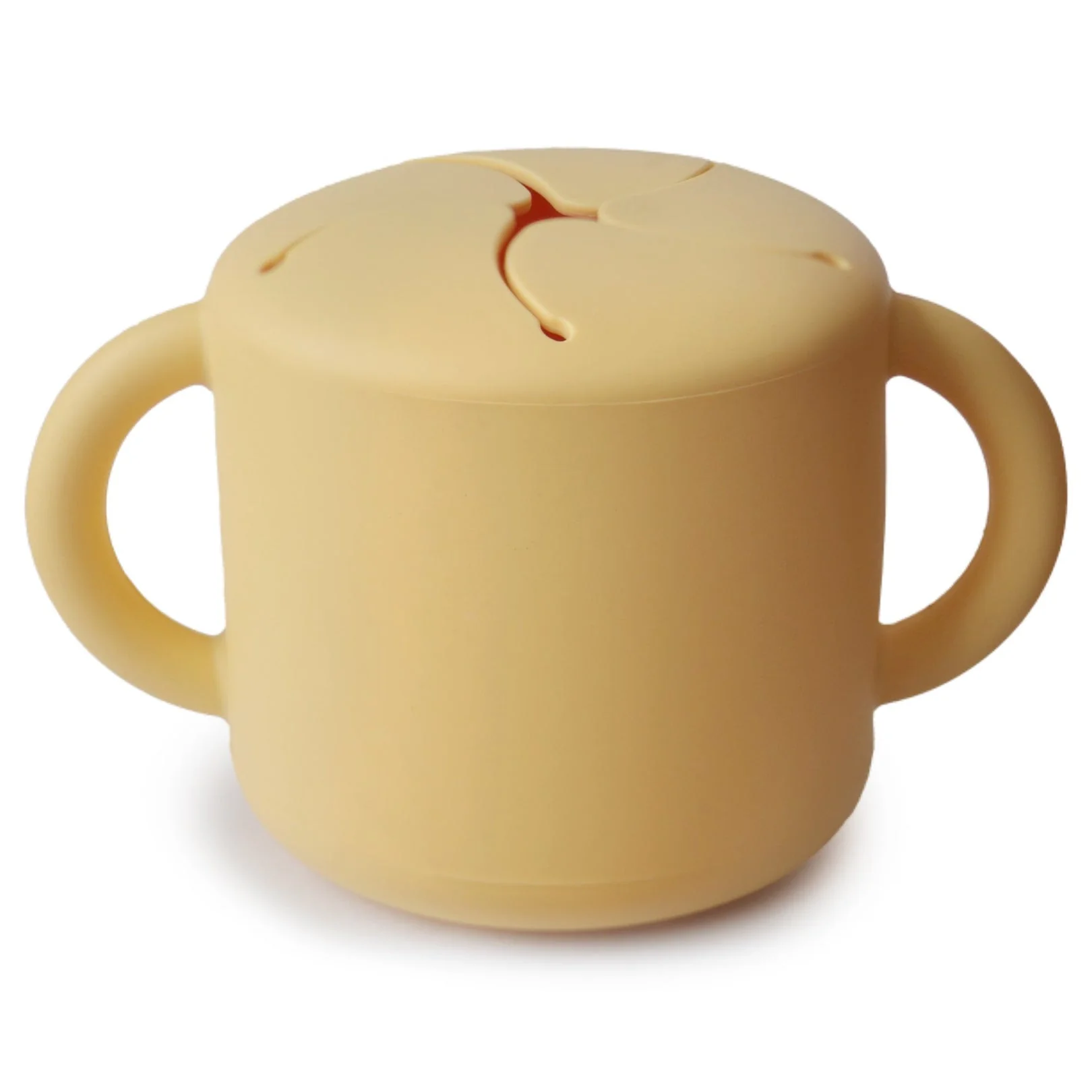 Silicone Snack Cup - Daffodil by Mushie & Co