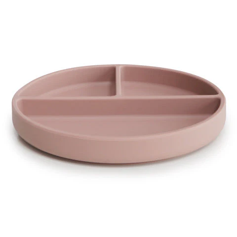 Silicone Suction Plate - Blush by Mushie & Co - Image 2