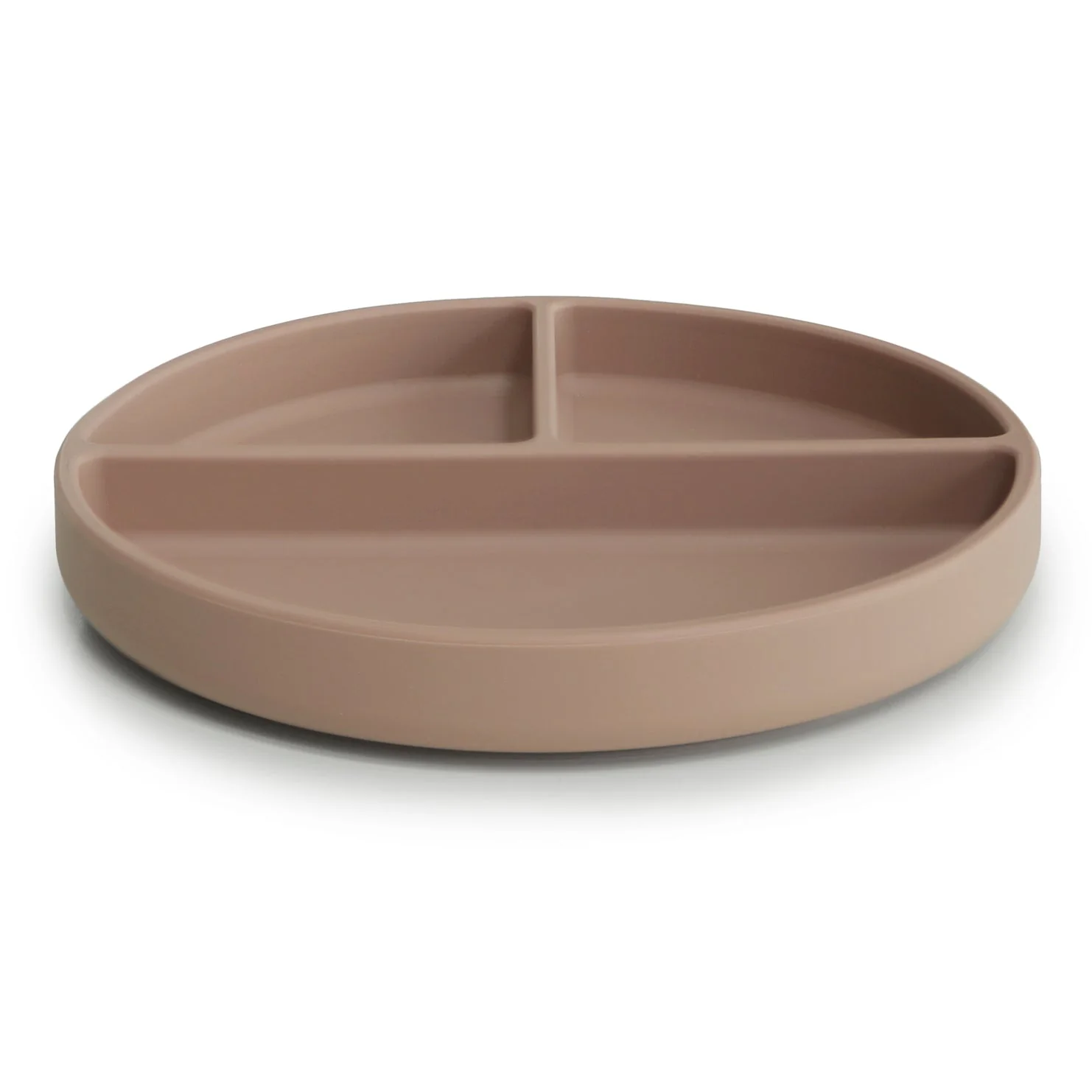 Silicone Suction Plate - Natural by Mushie & Co - Image 2