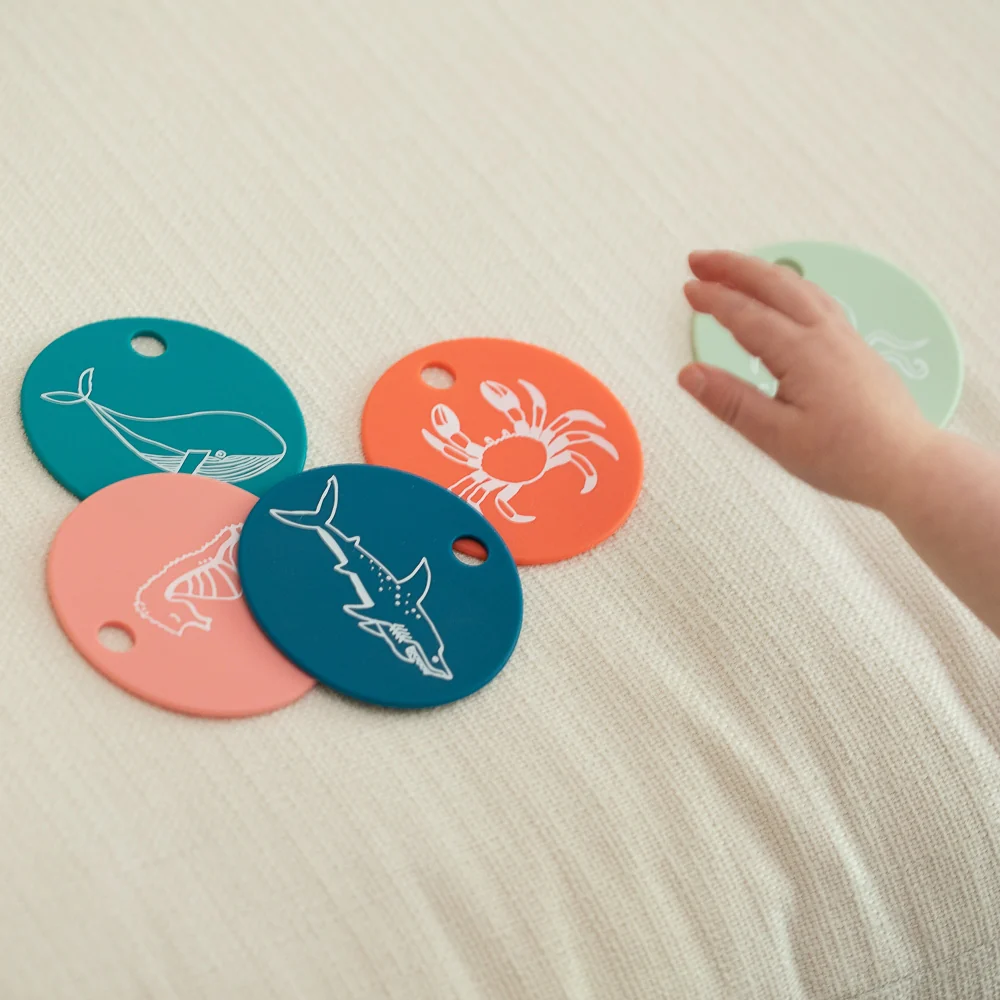 Silicone Teething Flashcards - Under the Sea - Image 6