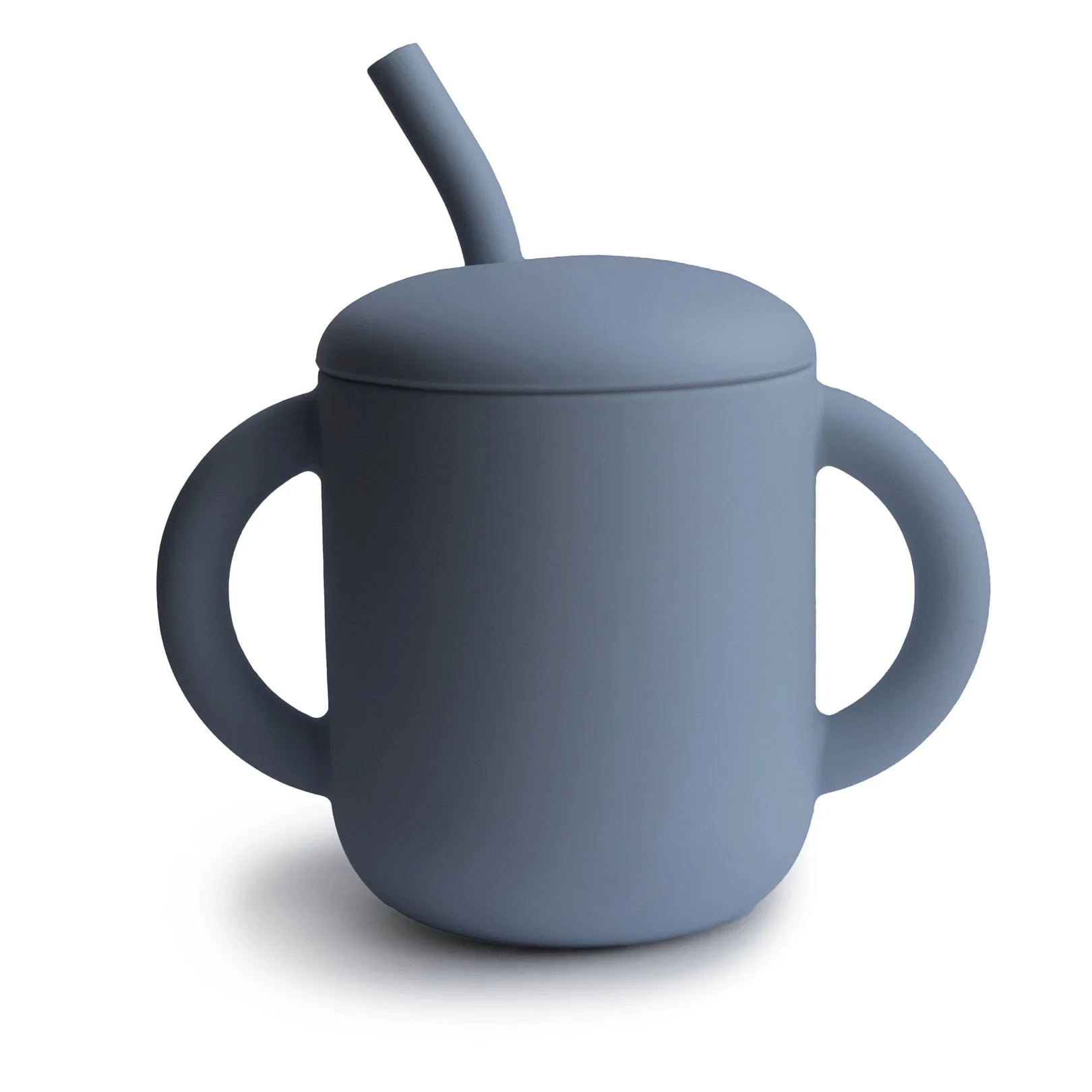 Silicone Training Cup + Straw - Tradewinds by Mushie & Co