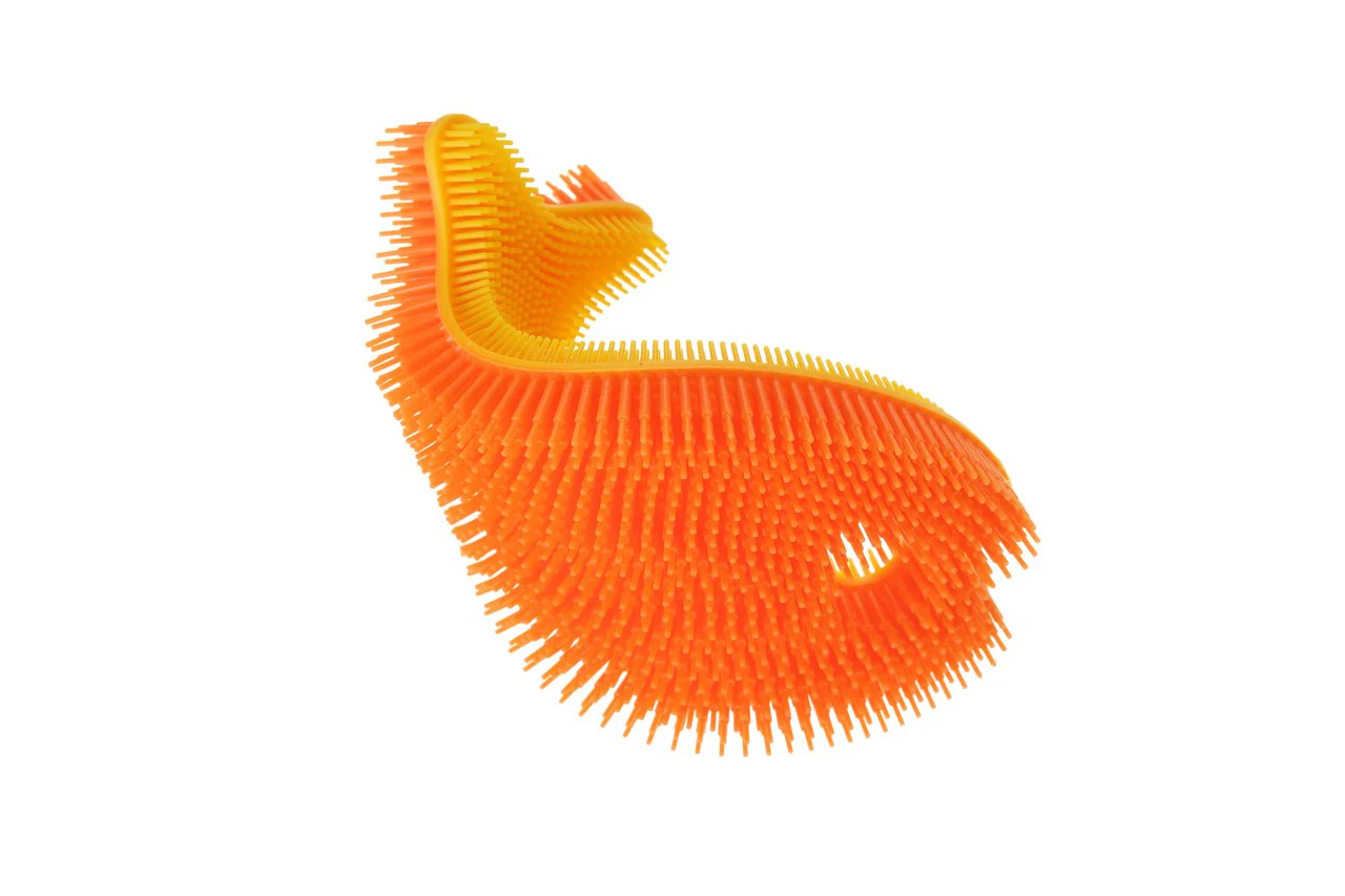 Silicone Bath Scrub - Gold Fish by InnoBaby - Image 5