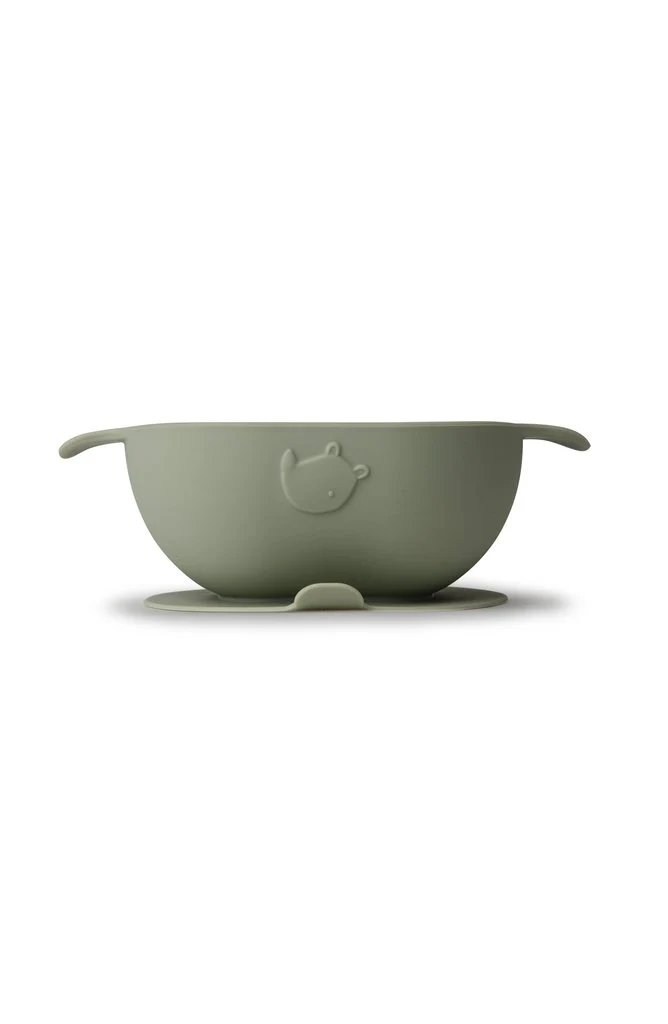 Silicone Snack Bowl - Sage by Loulou Lollipop - Image 5