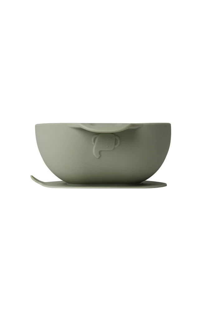 Silicone Snack Bowl - Sage by Loulou Lollipop - Image 6