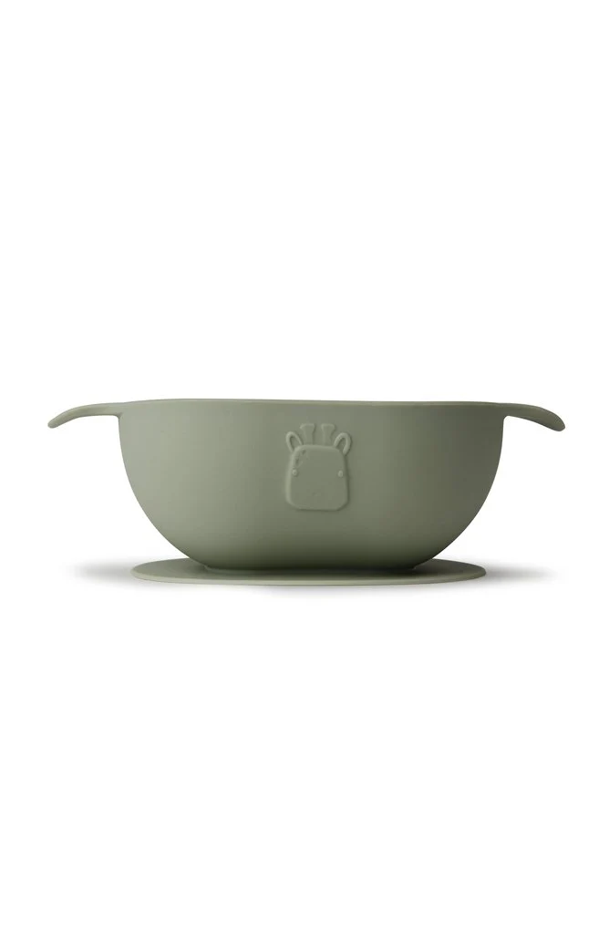 Silicone Snack Bowl - Sage by Loulou Lollipop - Image 7