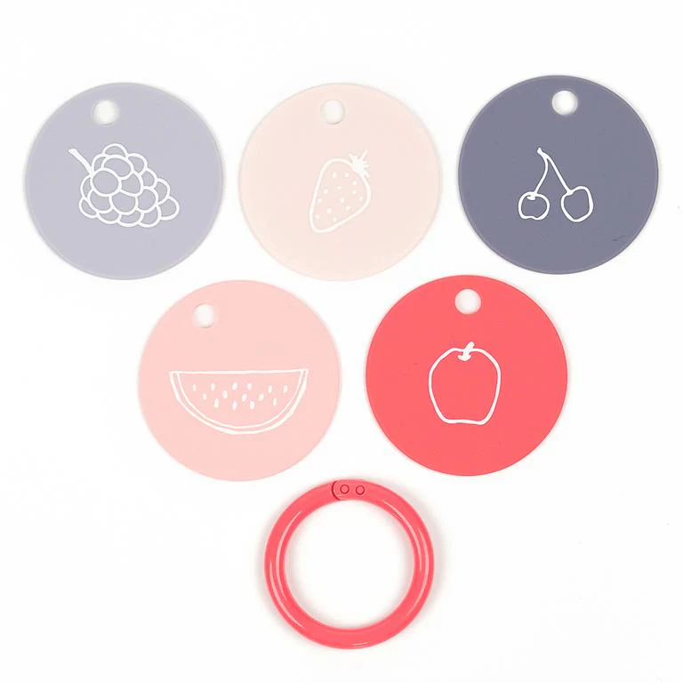 Silicone Teething Flashcards - Fruit for Thought - Image 2