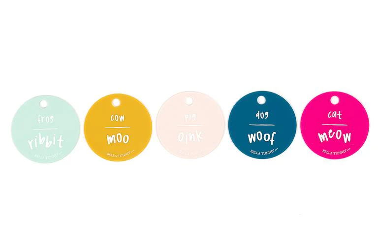 Silicone Teething Flashcards - Party Animals - Image 3