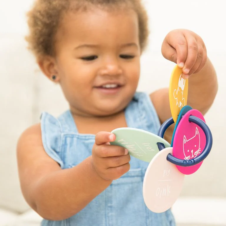 Silicone Teething Flashcards - Party Animals - Image 6