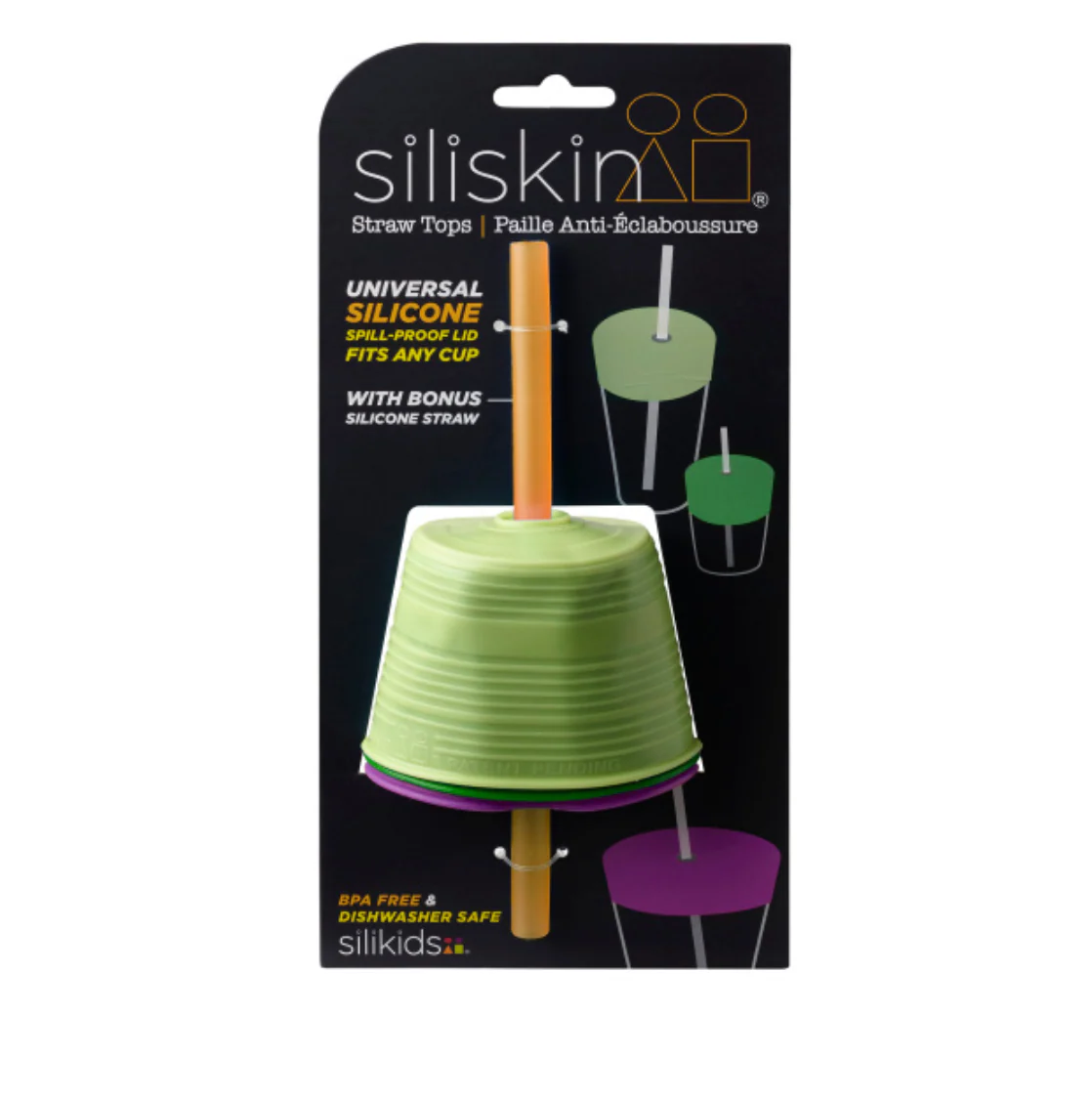 Universal Straw Tops - Lime + Green + Purple by GoSili - Image 5