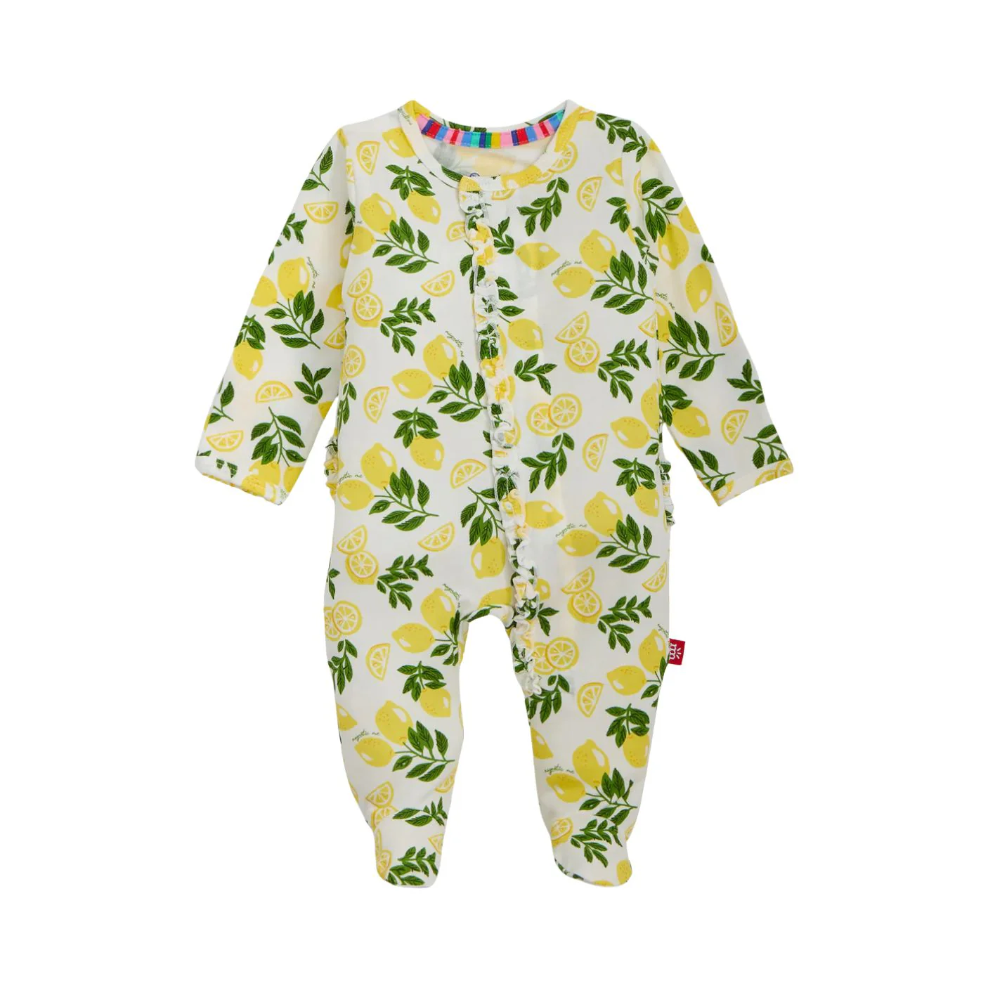 Simply The Zest Modal Magnetic Ruffle Footie by Magnetic Me